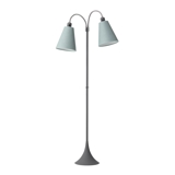 Pedestrian Floor Lamp with two lamp heads, Nielsen Light, Excluding Lampshades