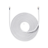 4 meter hvid rund stofledning, Nielsen Light