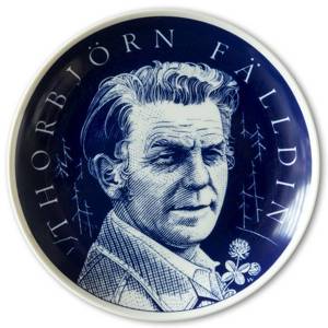 Elgporslin platte med Thorbjørn Falldin | Nr. ELG1001 | DPH Trading
