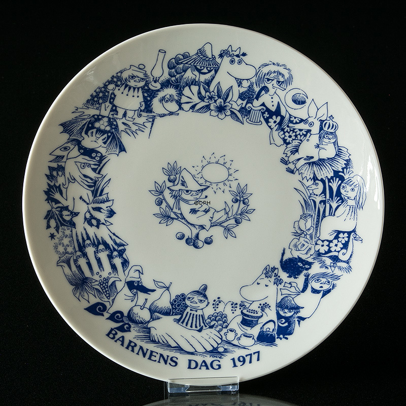 1977 Elgporslin Barnets Dag platte Mumitroldene