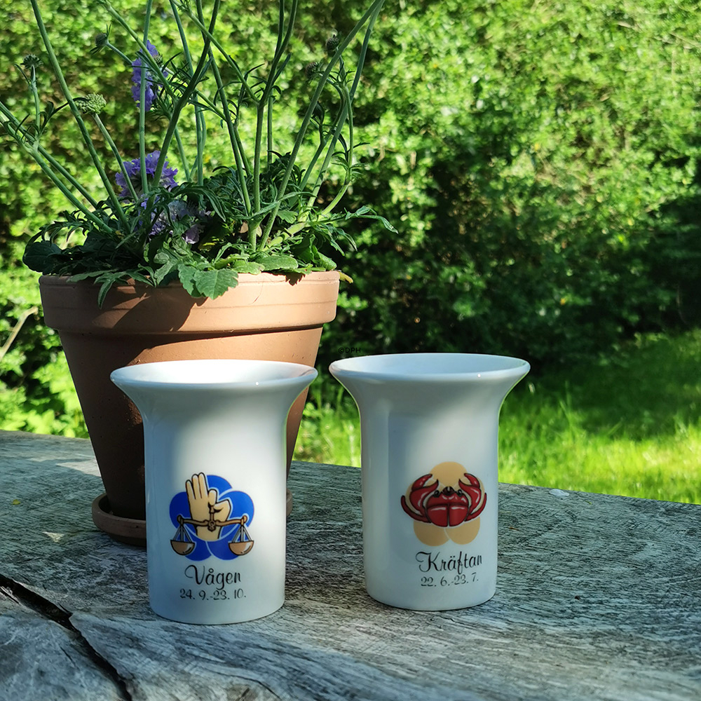 Elgporslin stjernetegnsvase Vægten