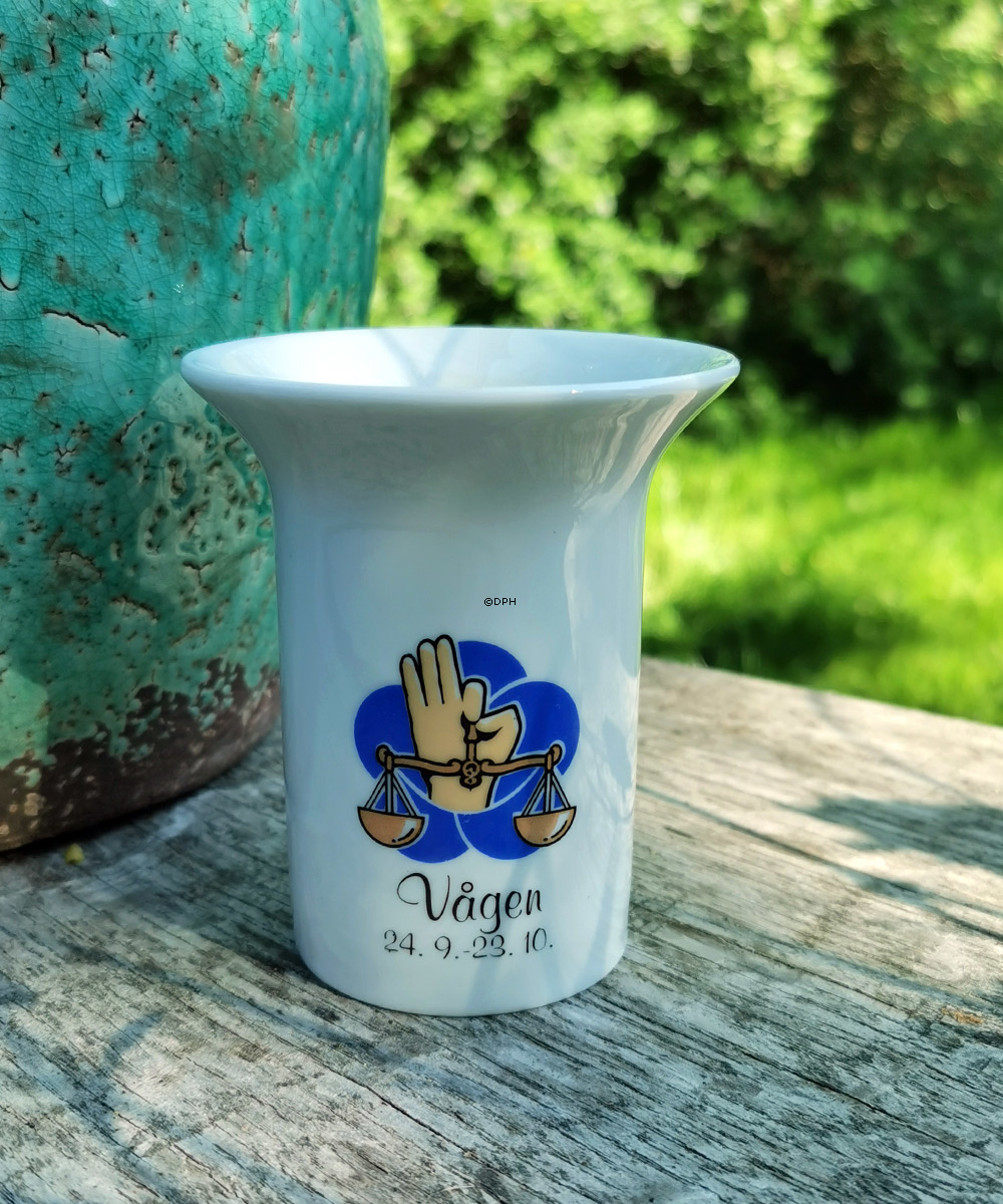 Elgporslin stjernetegnsvase Vægten