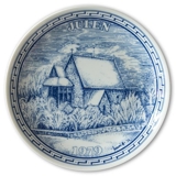 1979 Elgporslin Christmas plate, Hälsingland