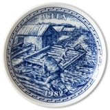 1982 Elgporslin Christmas plate Ångermanland