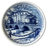 1985 Elgporslin Christmas plate, Närke