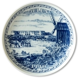 1990 Elgporslin Christmas plate Öland