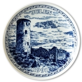 1991 Elgporslin Christmas plate Östergötland