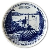 1995 Elgporslin Christmas plate, Bohuslan