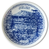 1996 Elgporslin Christmas plate, Harjedalen