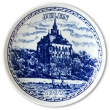 Elgporslin juleplatte 1997 Uppland, Viks middelalderborg