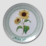 1981 Mother's Day plate, Sunflower