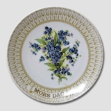 1982 Mother's Day plate, Forget-me-not