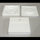 Tellerbox, weiß, für Weihnachtsteller mit einem Durchmesser zwischen 15-18 cm