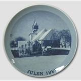 1987 Christmas plate Familie Journalen