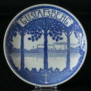 150 jubilÃ¦umsplatte for Gustavsberg 1825-1975