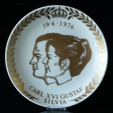 Gustavsberg, Carl XVI Gustaf und Silvia 19.06.1976
