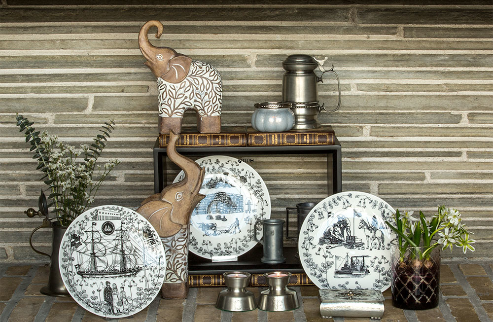 Gustavsberg Utvandrana 2, Indvandrere,  design Stig Jonson