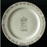 Gustavsberg platte 1938 års nationalindsamling