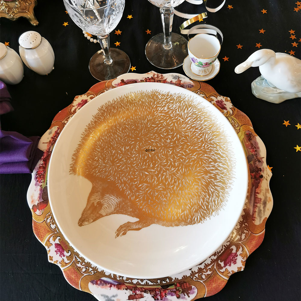 Gustavsberg Arter i fare truede dyr nr. 2, pindsvin