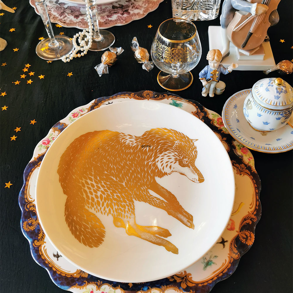 Gustavsberg Arter i fare truede dyr nr. 3, ulv