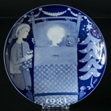 1981 Gustavsberg Christmas plate, Stig Lindberg
