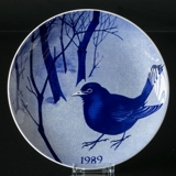 1989 Gustavsberg Christmas plate, Paul Hoff