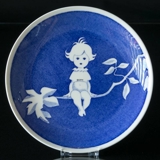 Gustavsberg Annual Plate with Silhuet by Einar Nerman 1980