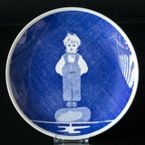 Gustavsberg Annual Plate with Silhuet by Einar Nerman 1985