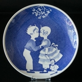 Gustavsberg Annual Plate with Silhuet by Einar Nerman 1990