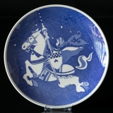 Gustavsberg Annual Plate with Silhuet by Einar Nerman 1991