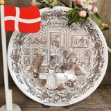 Gustavsberg Gratulations plate 1972, Design: Per Beckman