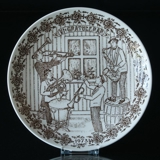 Gustavsberg Gratulations plate 1973, Design: Per Beckman