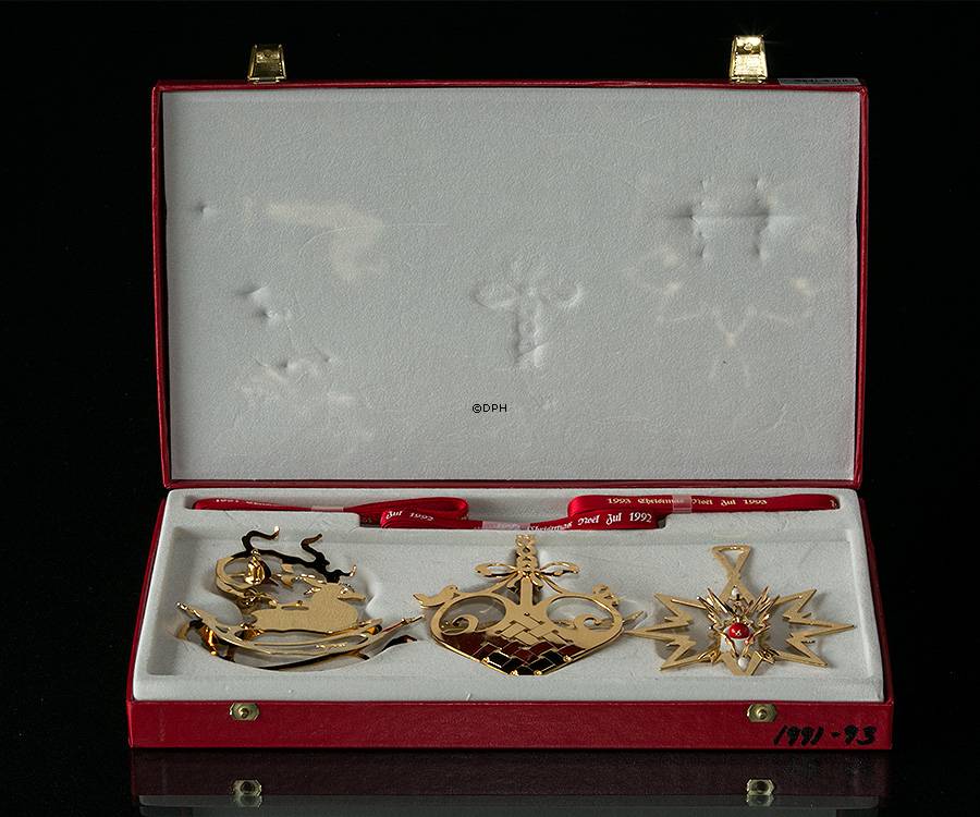 Georg Jensen juleuro 1991-1992-1993