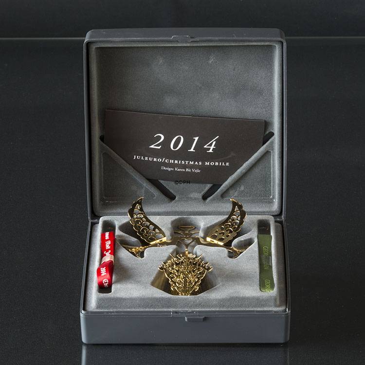 Grantræ og duer - Georg Jensen juleuro 2014