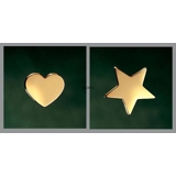 Heart and Star - Georg Jensen candleholder set