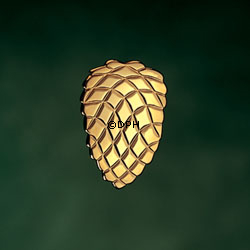 Kogle og Klokke - Georg Jensen Lysholder sæt 1994