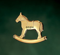 Saxofon og Gyngehest - Georg Jensen Lysholder sæt 1996