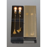 Christmas Tree and Goose - Georg Jensen candleholder set 1998