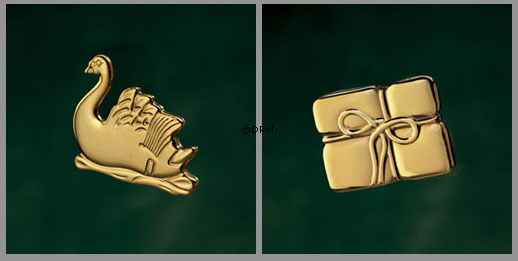 Gave og Svane - Georg Jensen Lysholder sæt 2000