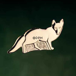 Ræv og Hasselnød - Georg Jensen Lysholder sæt 2002