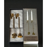 Angel and Virgin Mary with Jesus - Georg Jensen candleholder set 2012