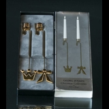 Bow and Crown - Georg Jensen candleholder set 2013