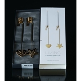 Hjerte og Stjerne - Georg Jensen Lysholder sæt 2015