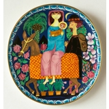 1981 Gustavsberg Art Christmas plate, The Flight to Egypt