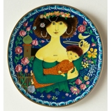 1982 Gustavsberg Art Christmas plate, The Virgin Mary with Baby Jesus