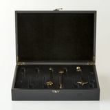 Black Keeping box for Georg Jensen 20 pcs. of Candleholders