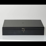 Black Keeping box for 48 Small Cutlery