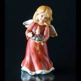 Goebel Hummel jährliche Engel Figur 2005 Engel mit Kerzenschmuck