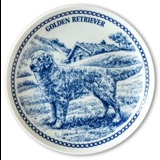 Hansa dog plate no. 2, Golden Retriever