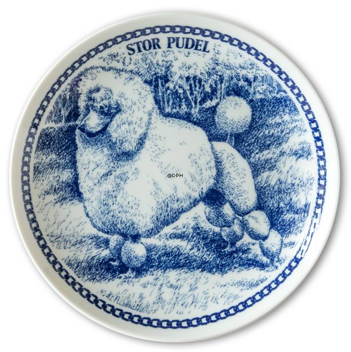 Hansa hundeplatte nr. 4, Puddel